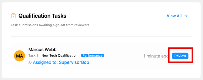 reviewqualstask